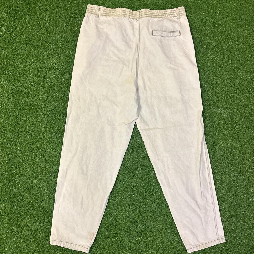 Vintage Hand-Painted Rose Pants - Picture 4 of 4